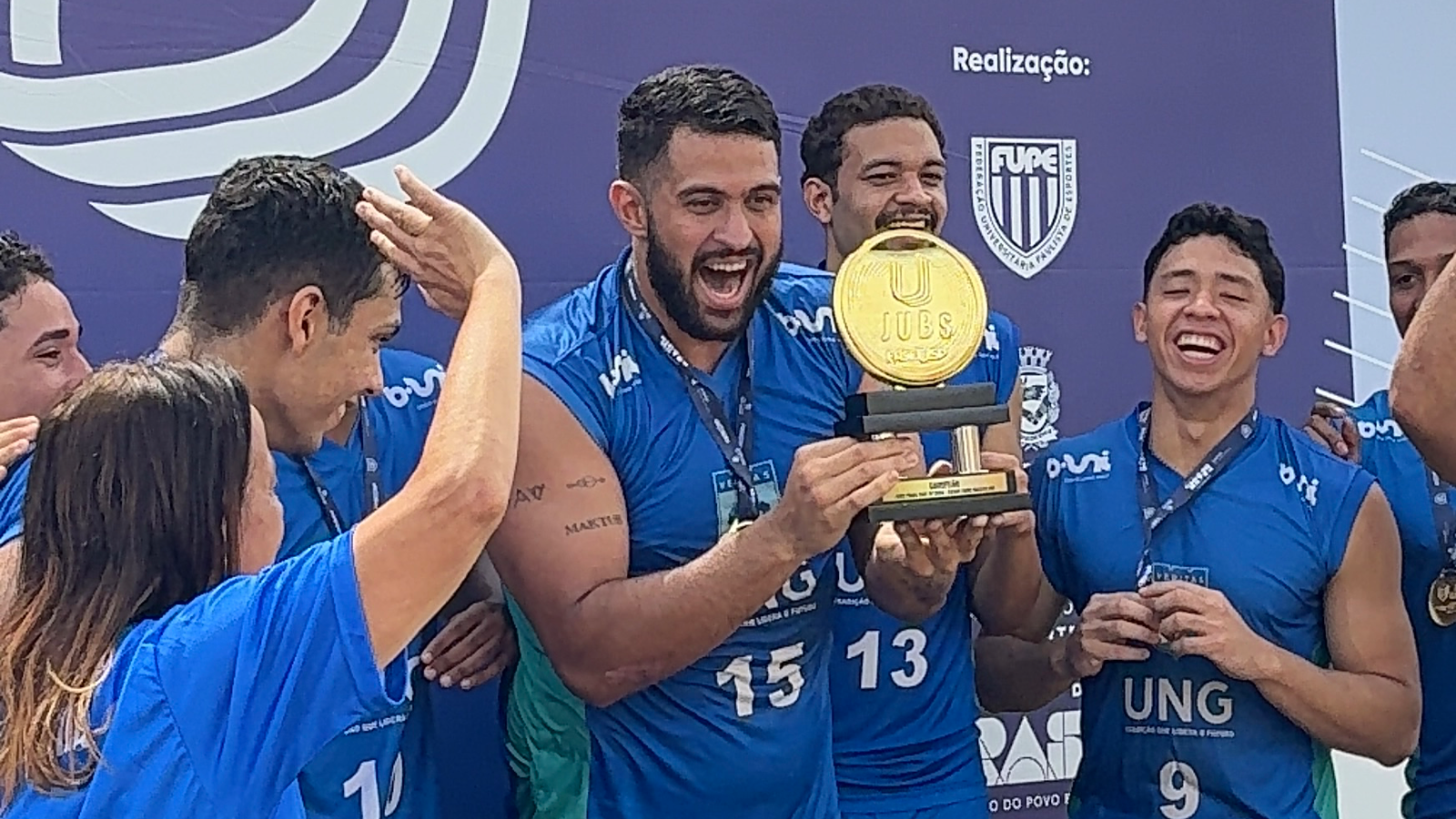 UNG dá o troco na USCS, conquista o JUBs Praia Fase SP de Beach Hand e garante vaga no nacional. 