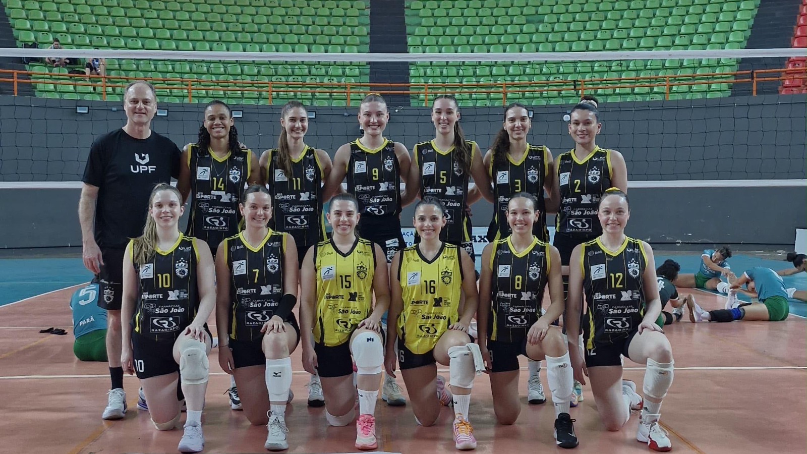 UPF estreia na elite do JUBs com vitória sobre a UNAMA em cinco sets